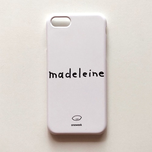 Madeleine case - ivory
