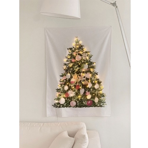 Christmas tree fabric poster (11/15 예약 배송)