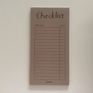 checklist - warm gray (b급)